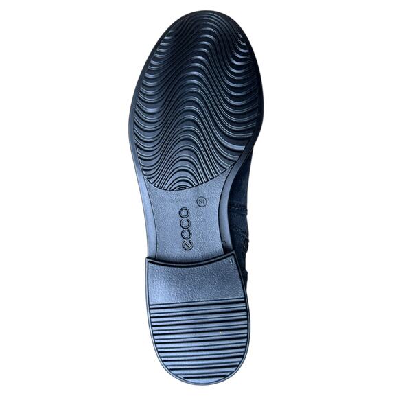 ECCO Touch 15 Suede Ankle Chelsea Boots | Womens 39 (8/8.5 US), Black NEW - Picture 4 of 6